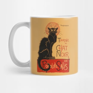 Le Chat Noir (The Black Cat) Vintage Poster Mug